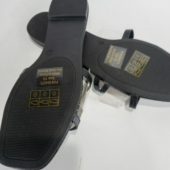 Journee Collection Ramira Slide Sandals Black 7.5 - Picture 8 of 8